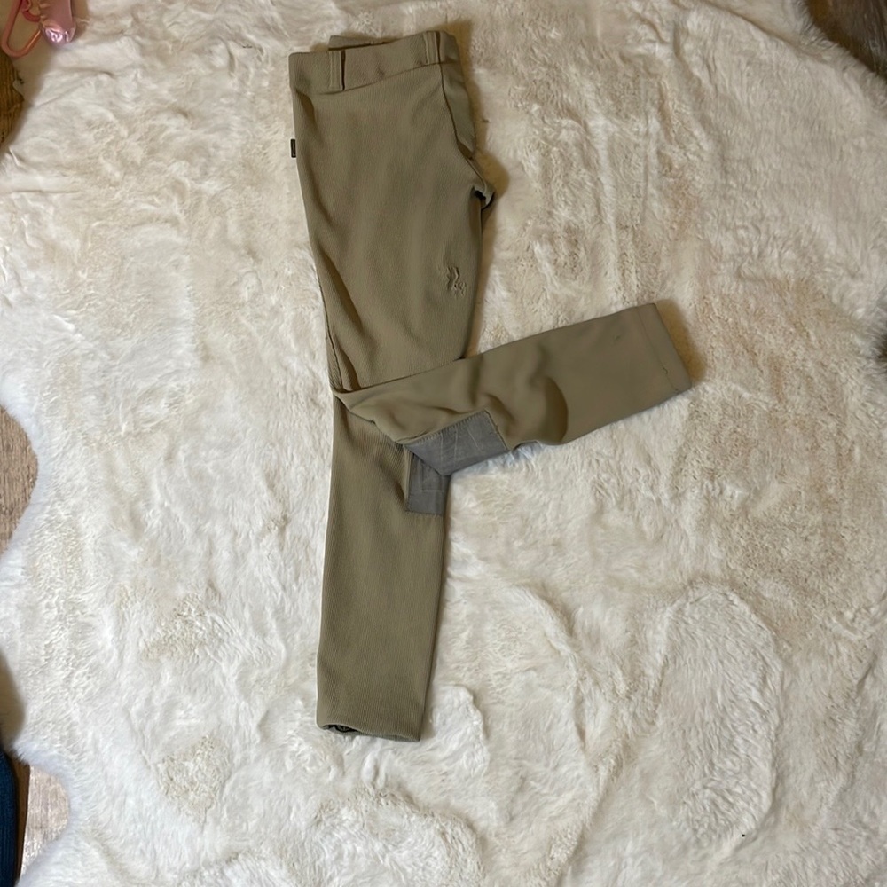 Devon-Aire horse ridding tights/leggings, Color:Tan, Size: small